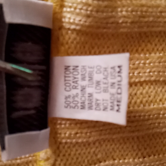 Vintage 80s,Bundle of 2,Super Soft,Lightweight,Crop,Knit Tops,Yellow & Pink💛🩷 - Picture 14 of 15